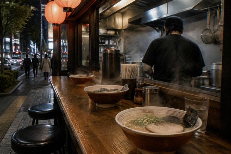 Downtown Local Ramen, 2 Hours, Fukuoka
